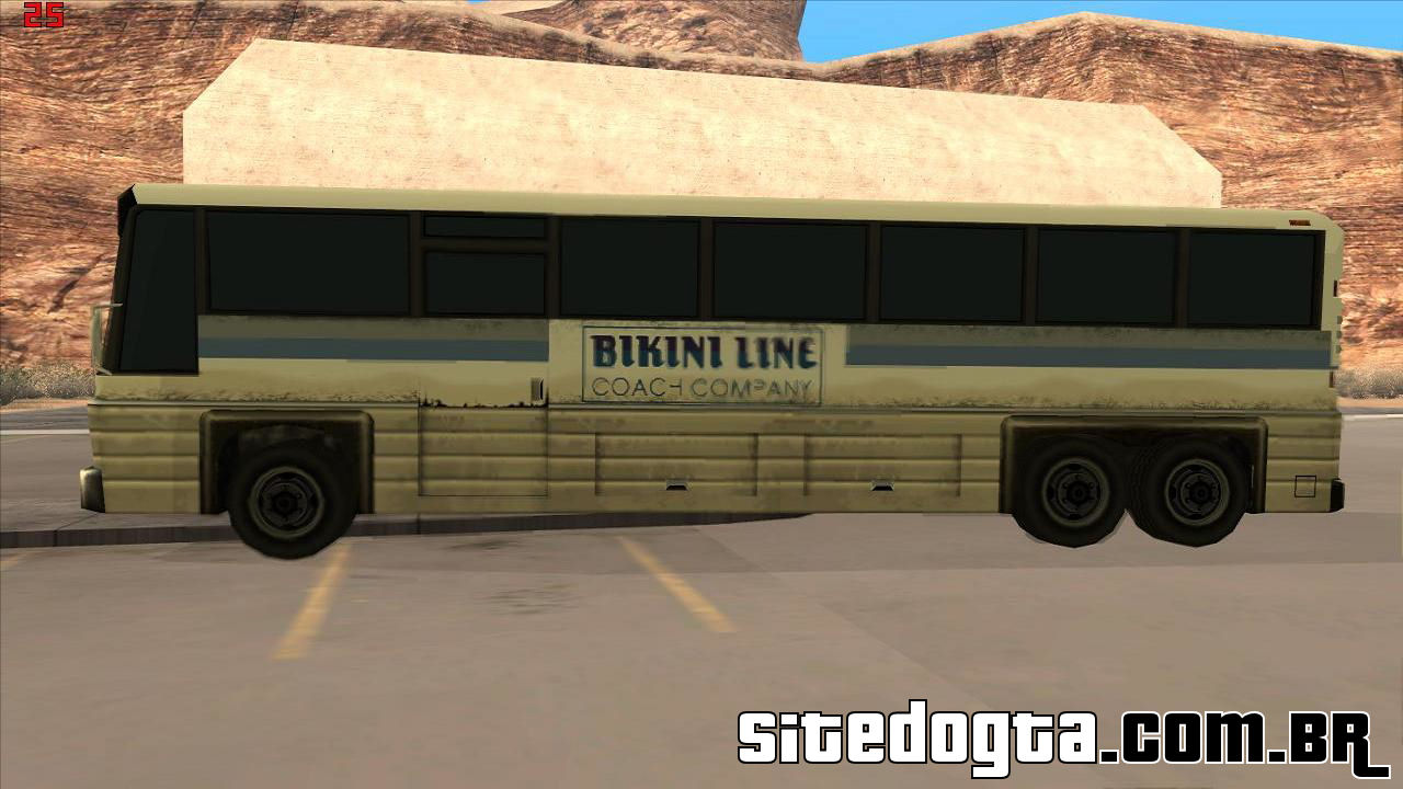 Ônibus Coach GTA San Andreas Site do GTA